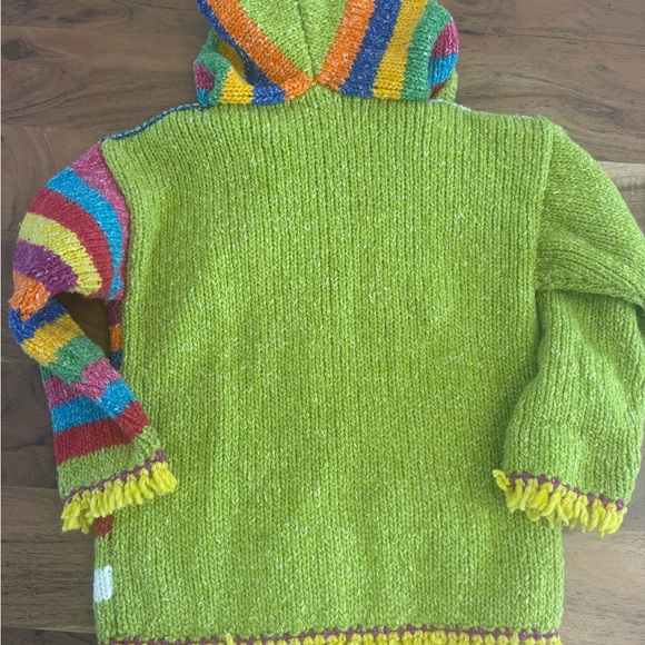 Native Multicolor Wool Cotton Blend Sweater - Picture 5 of 7